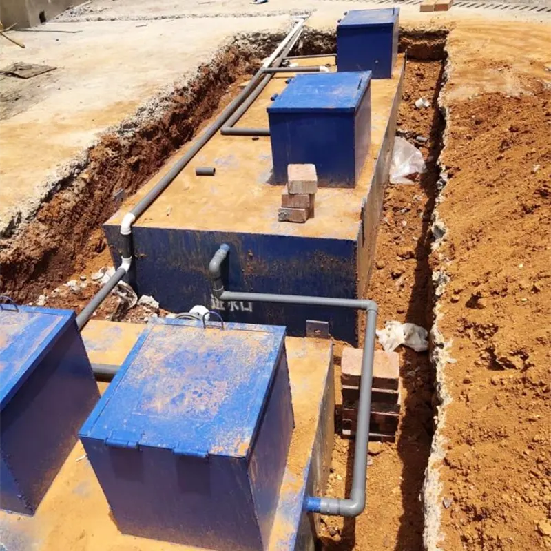 Equipos Comunitarios De Alcantarillado Doméstico Enterrados De Tamaño Mediano