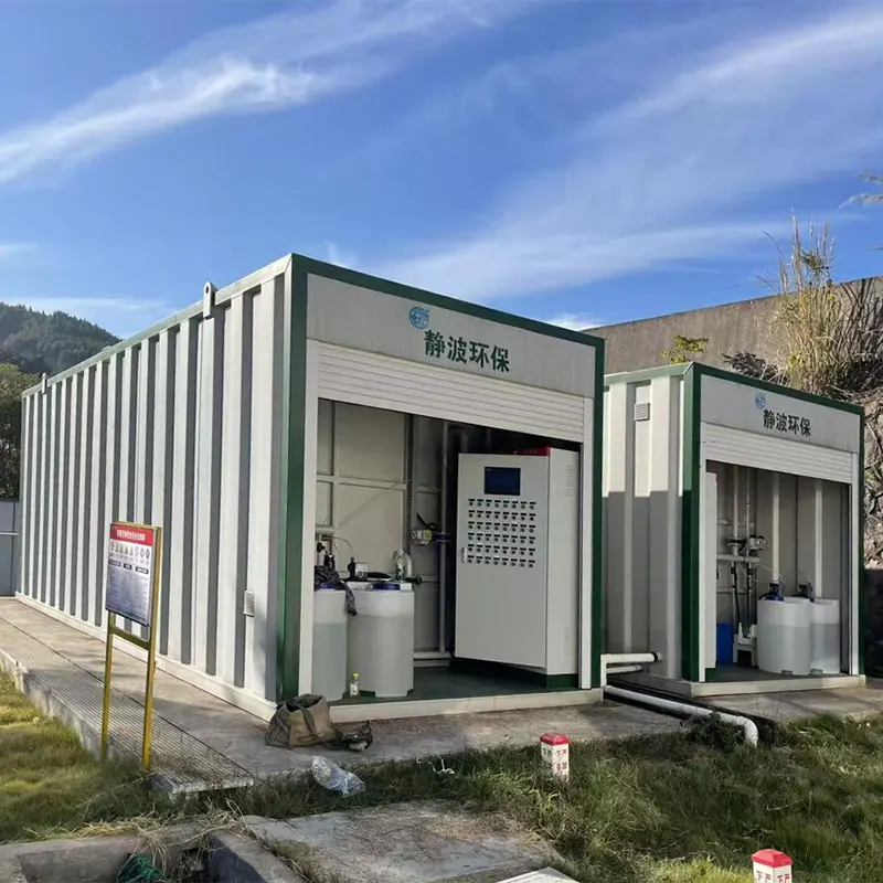 Equipo de tratamiento de aguas residuales médicas hospitalarias