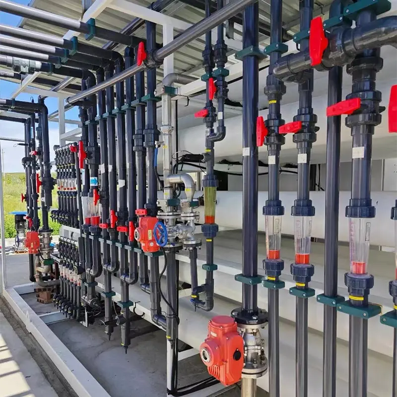 Equipos de tratamiento de lixiviados de plantas de incineración