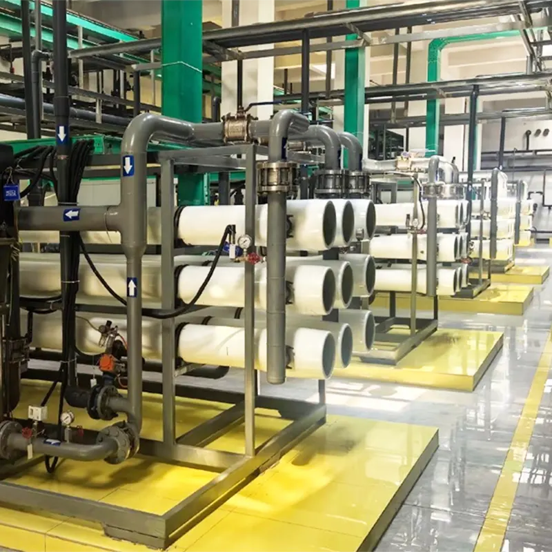 Equipos de reutilización de aguas residuales en la industria energética