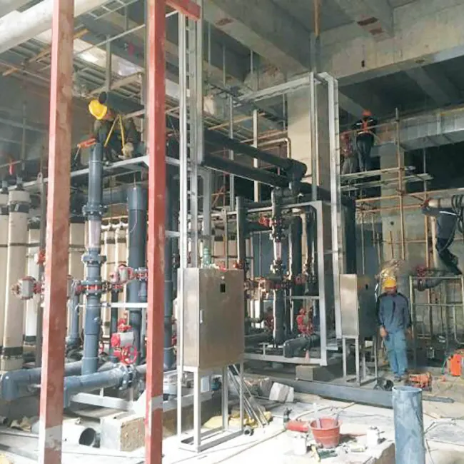 Caso in situ del taller de tratamiento de agua.